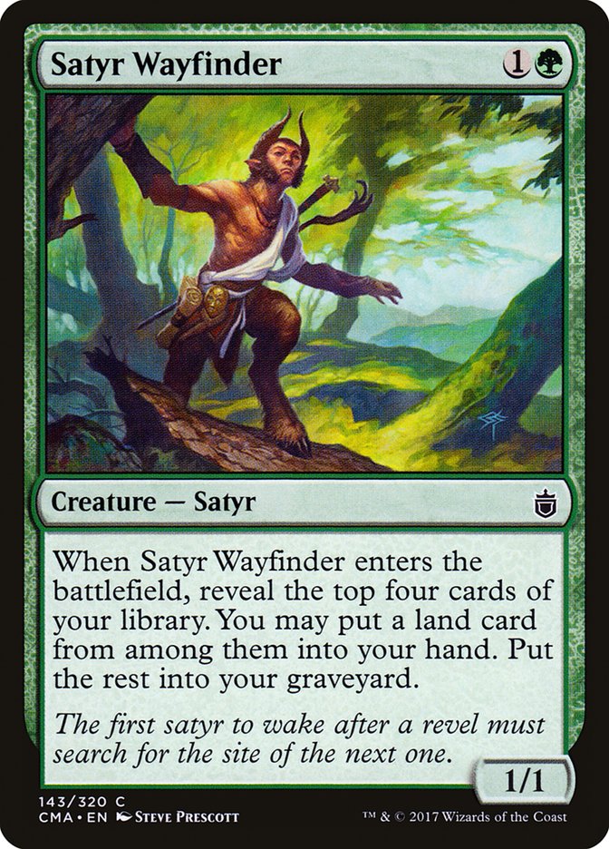 Satyr Wayfinder [Commander Anthology] Magic: The Gathering