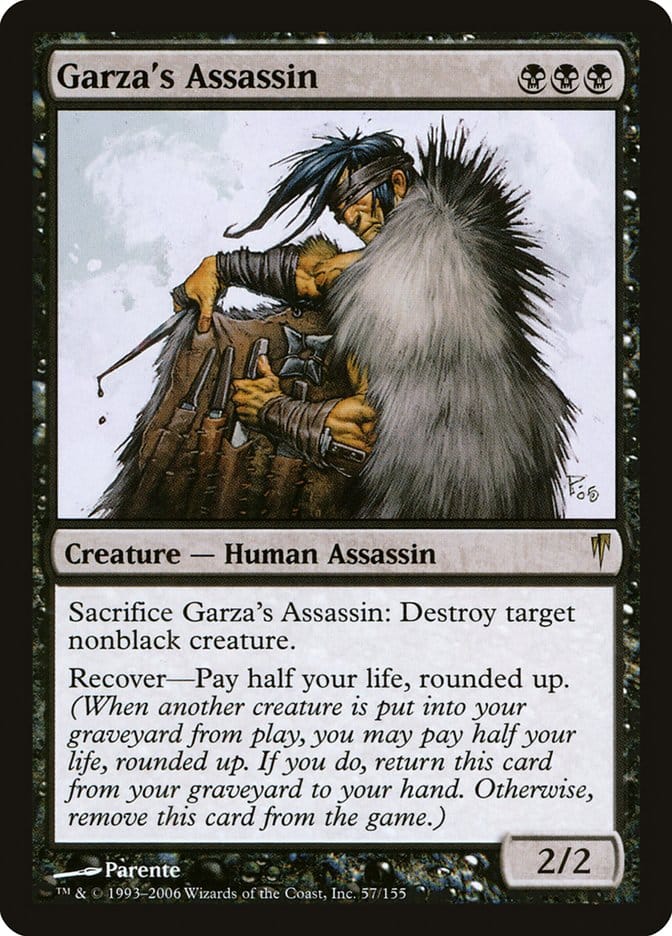 Garza's Assassin [Coldsnap] Magic: The Gathering
