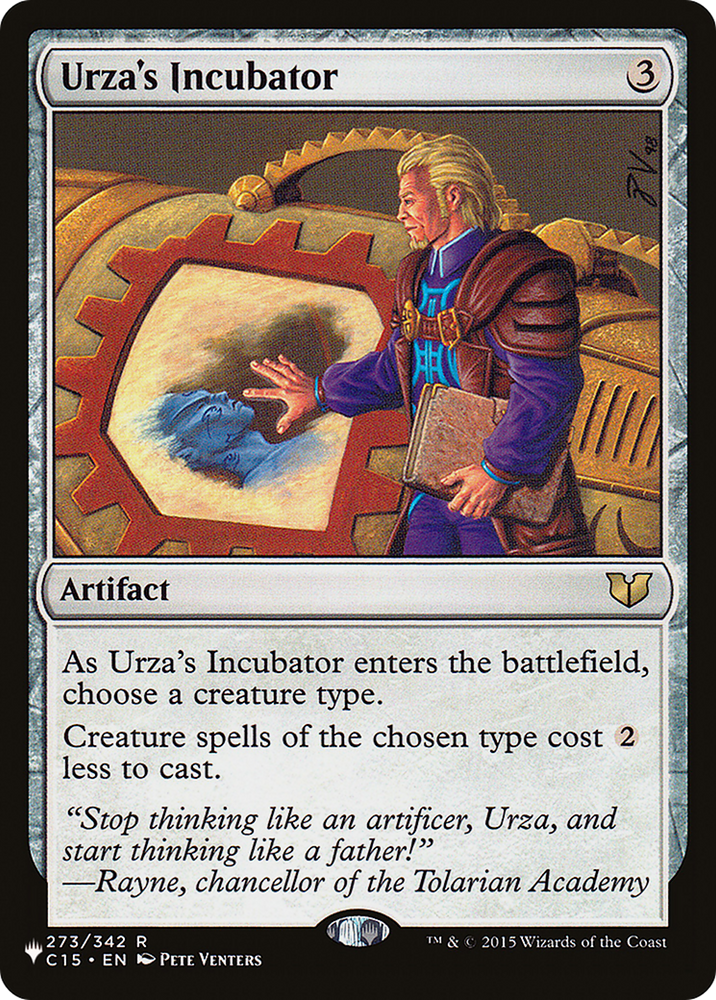 Urza's Incubator [Secret Lair: Angels] Magic: The Gathering