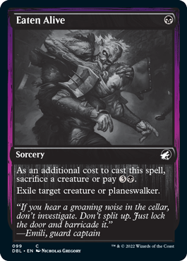 Eaten Alive [Innistrad: Double Feature] Magic: The Gathering