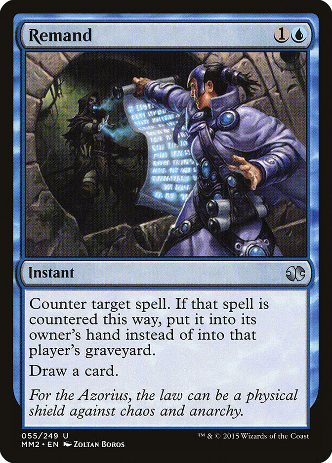 Remand [Modern Masters 2015] Magic: The Gathering