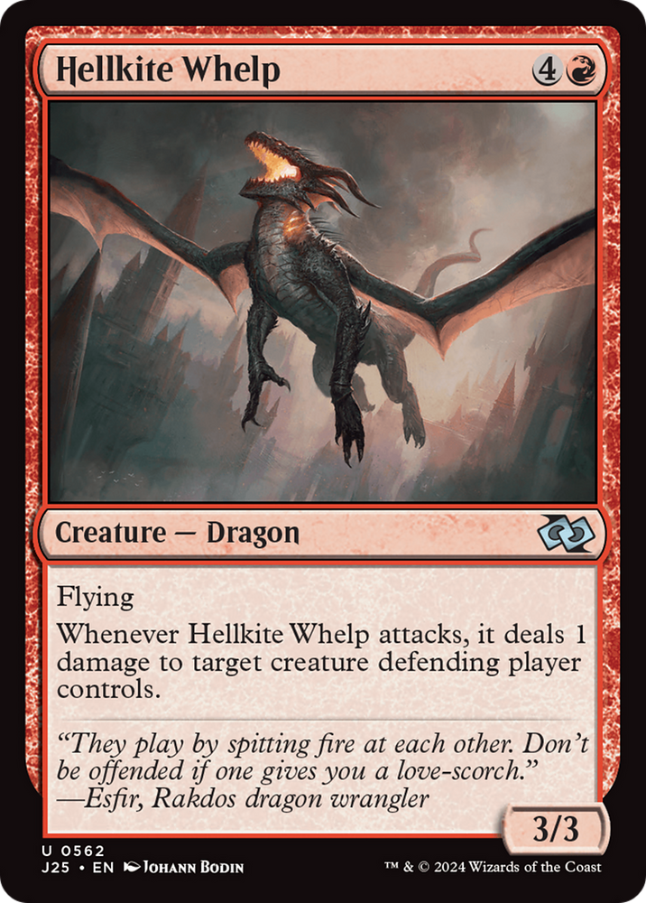 Hellkite Whelp [Foundations Jumpstart] Magic: The Gathering
