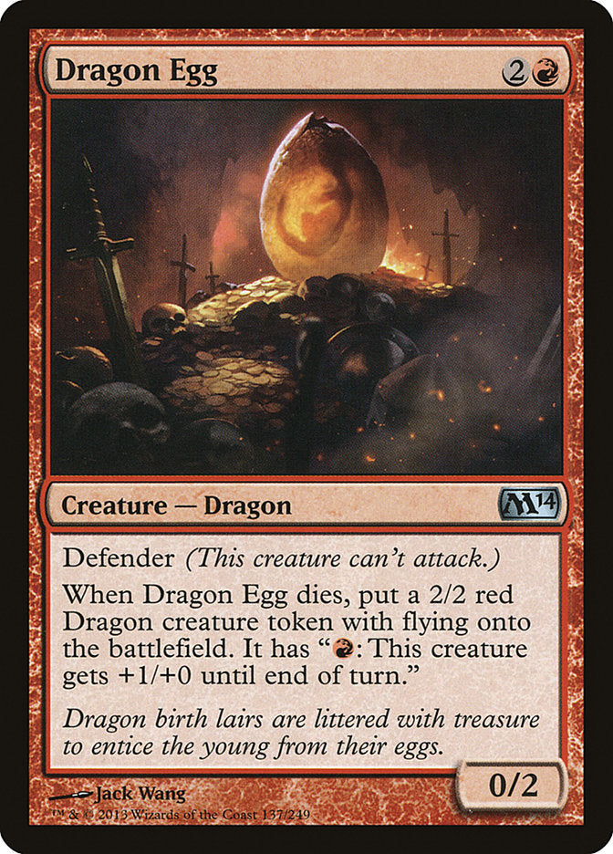 Dragon Egg [Magic 2014] Magic: The Gathering