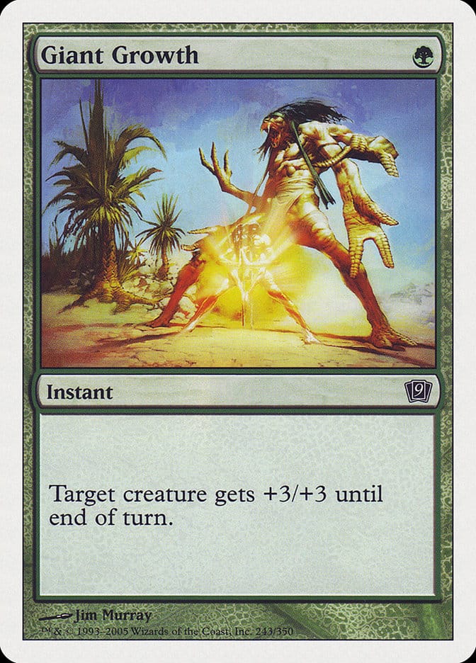 Giant Growth [Ninth Edition] Magic: The Gathering