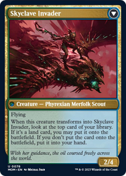Skyclave Aerialist // Skyclave Invader [March of the Machine] Magic: The Gathering