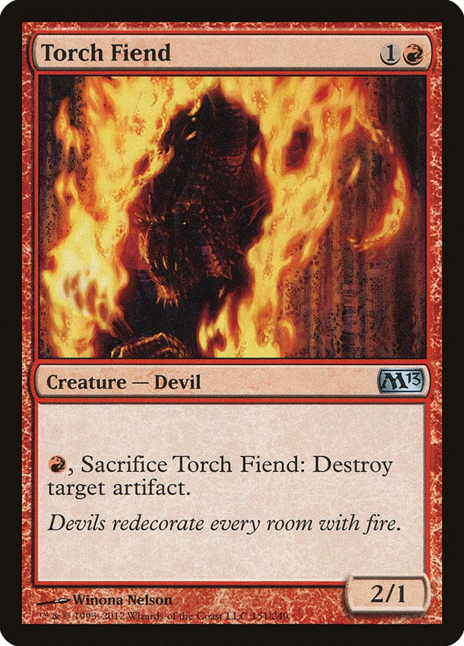 Torch Fiend [Magic 2013] Magic: The Gathering