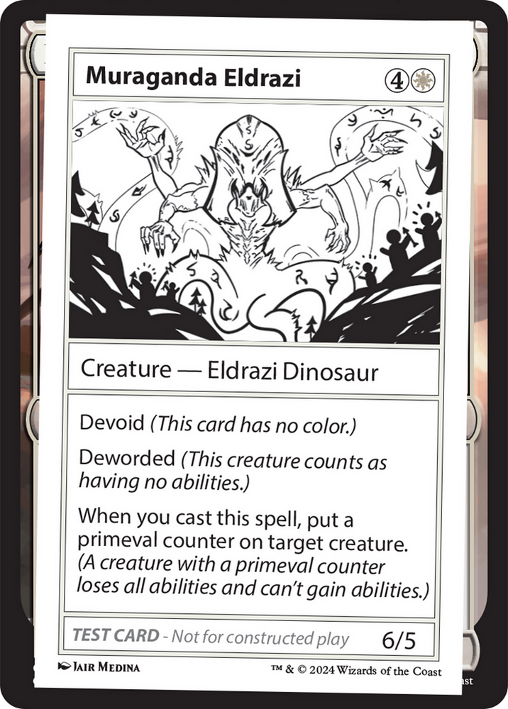 Muraganda Eldrazi [Mystery Booster 2 Playtest Cards] Magic: The Gathering