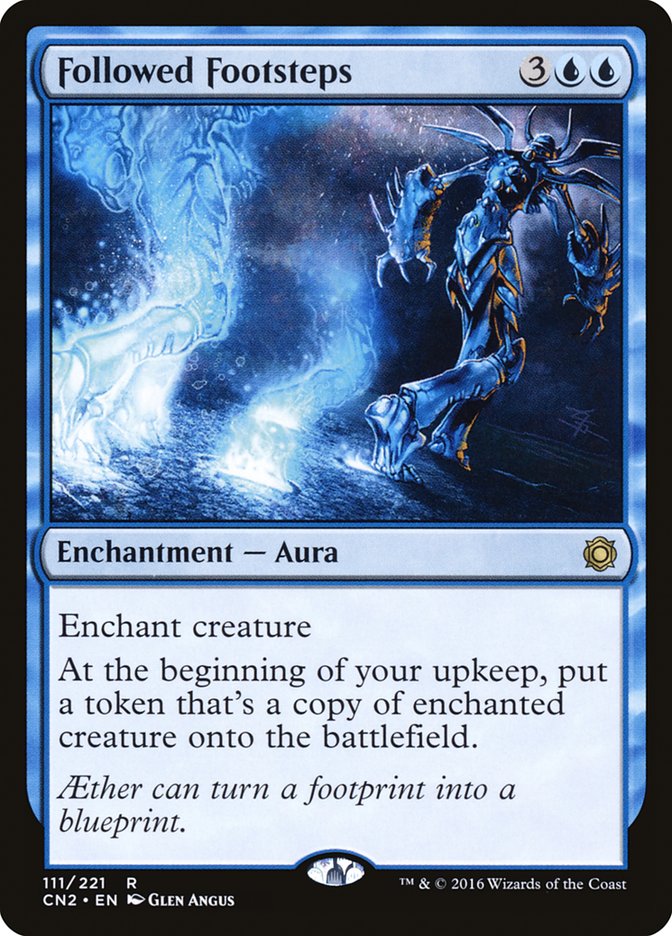 Followed Footsteps [Conspiracy: Take the Crown] Magic: The Gathering