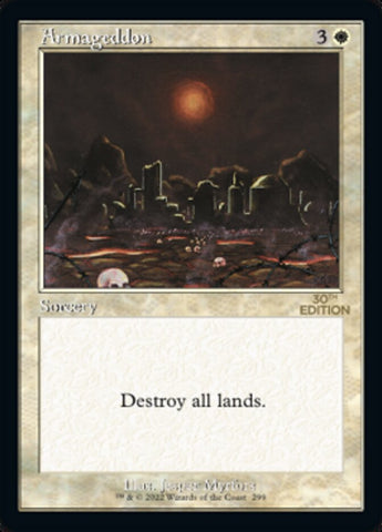 Armageddon (Retro) [30th Anniversary Edition] Magic: The Gathering