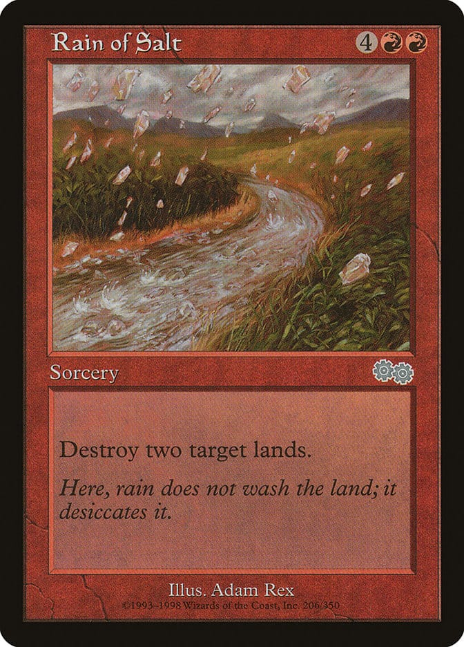 Rain of Salt [Urza's Saga] Magic: The Gathering