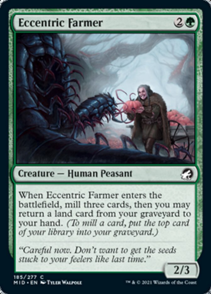Eccentric Farmer [Innistrad: Midnight Hunt] Magic: The Gathering