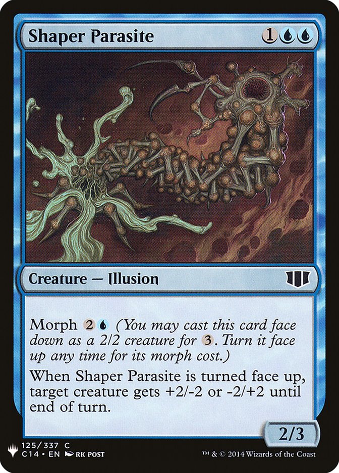 Shaper Parasite [Mystery Booster] Magic: The Gathering