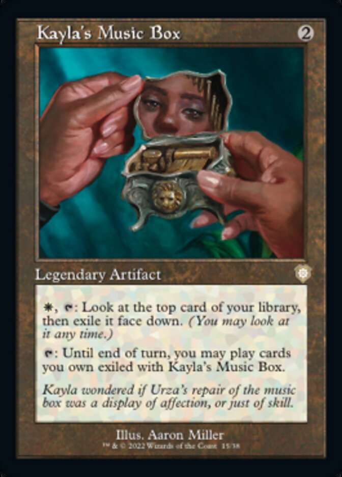 Kayla's Music Box (Retro) [The Brothers' War Commander] Magic: The Gathering