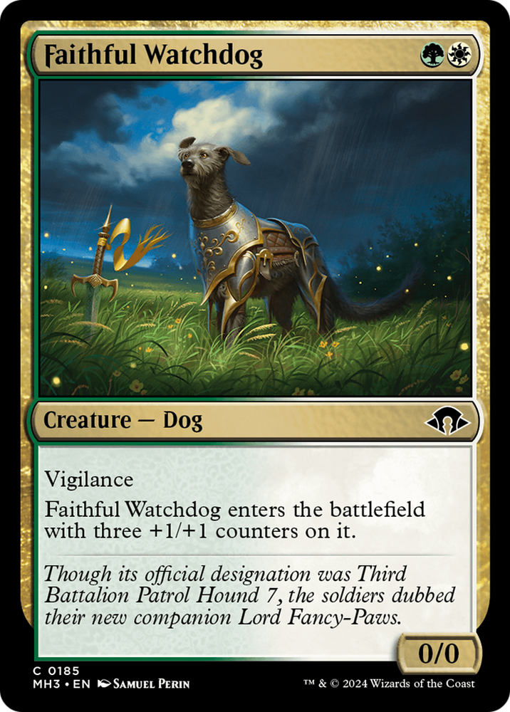 Faithful Watchdog [Modern Horizons 3] Magic: The Gathering