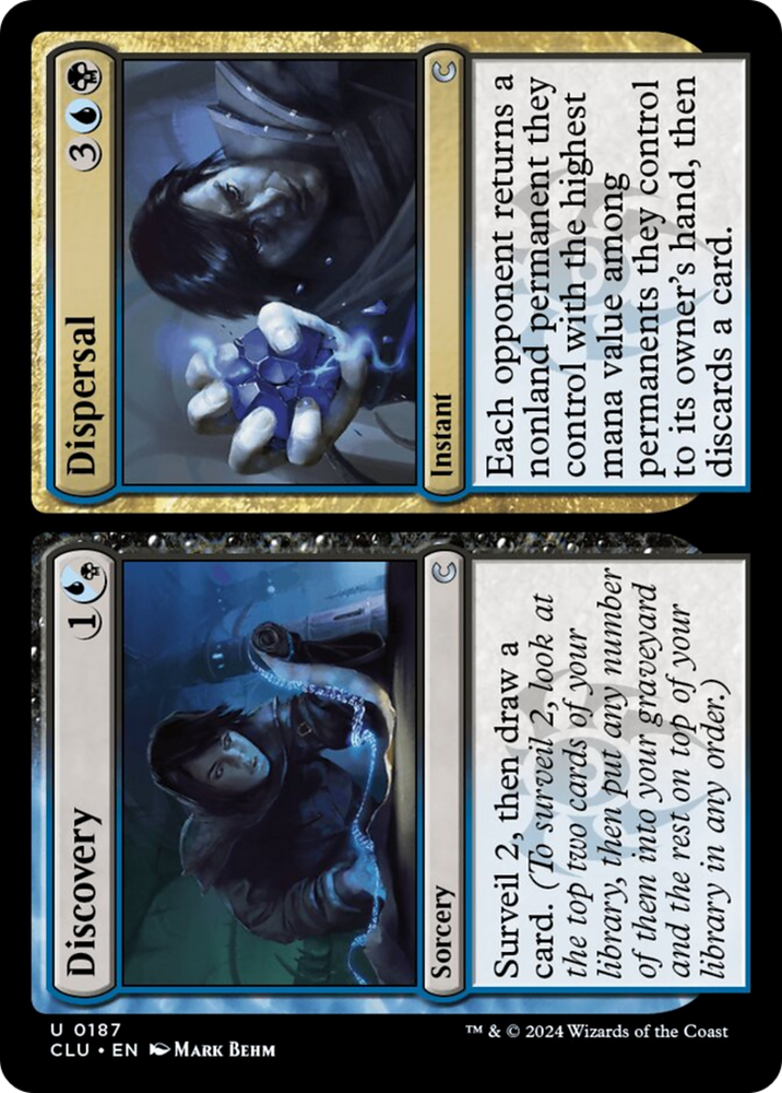 Discovery // Dispersal [Ravnica: Clue Edition] Magic: The Gathering