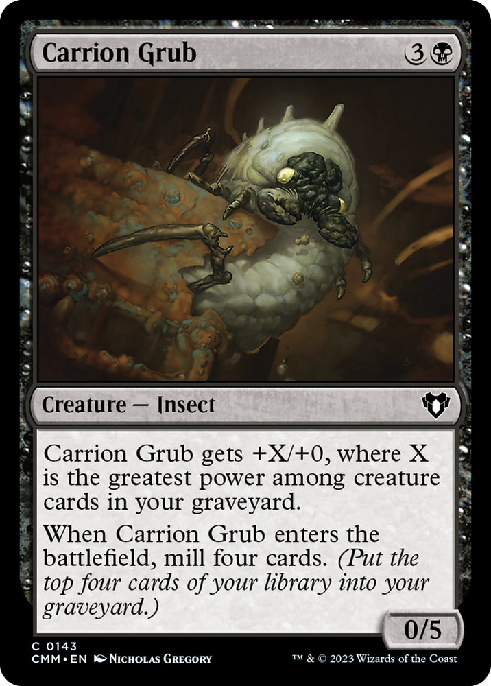 Carrion Grub [Commander Masters] Magic: The Gathering