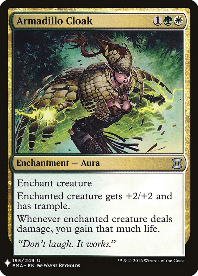 Armadillo Cloak [Mystery Booster] Magic: The Gathering
