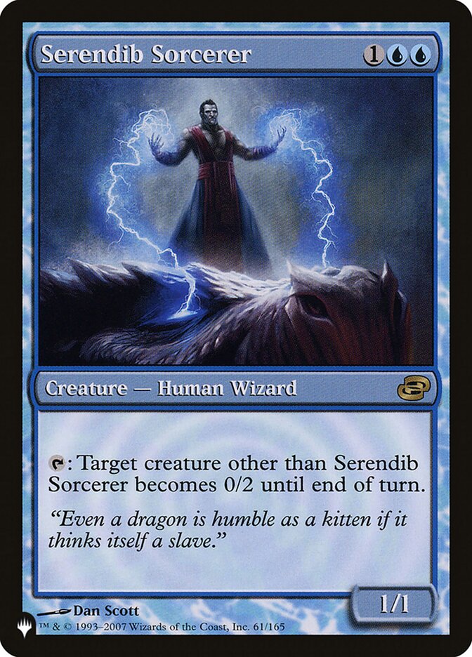 Serendib Sorcerer [The List] Magic: The Gathering