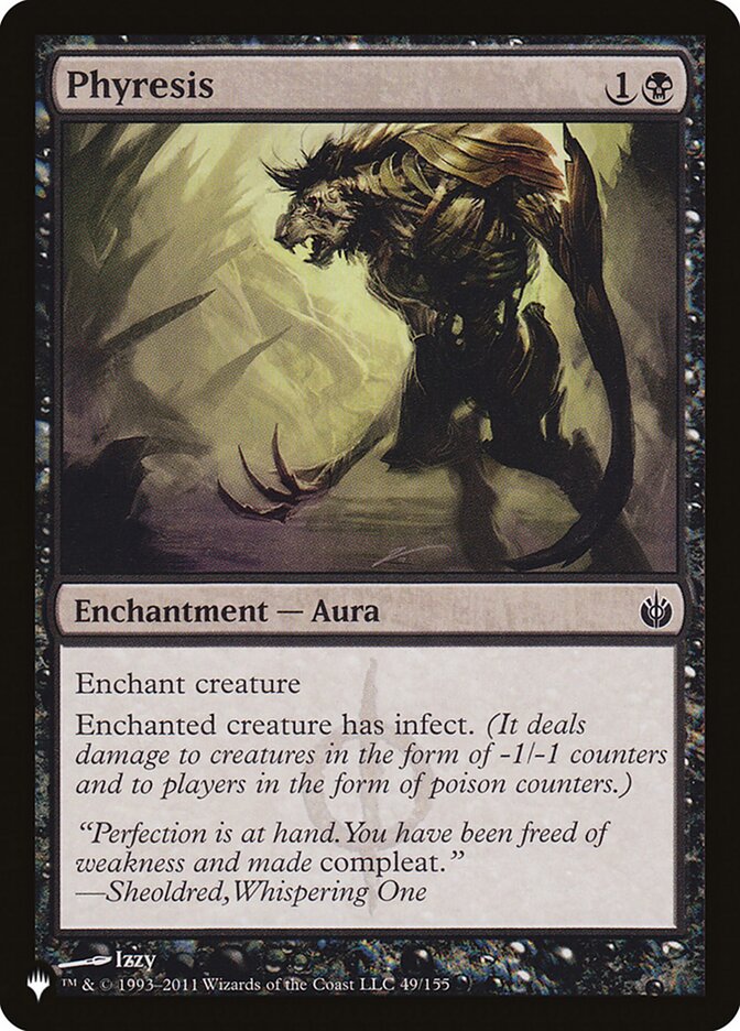Phyresis [The List] Magic: The Gathering