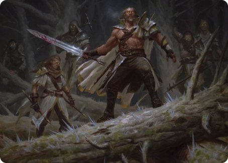 Tovolar, Dire Overlord 1 Art Card [Innistrad: Midnight Hunt Art Series] Magic: The Gathering