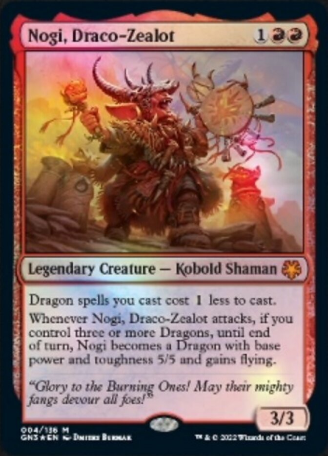 Nogi, Draco-Zealot [Game Night: Free-for-All] Magic: The Gathering