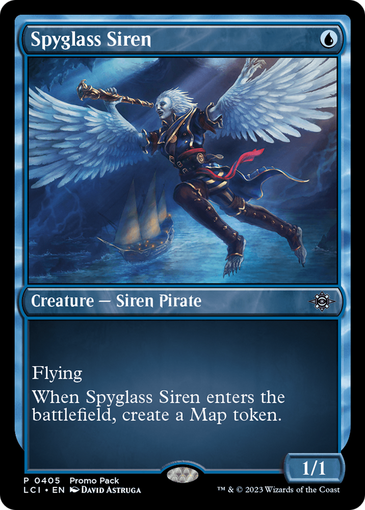Spyglass Siren [The Lost Caverns of Ixalan Promos] Magic: The Gathering