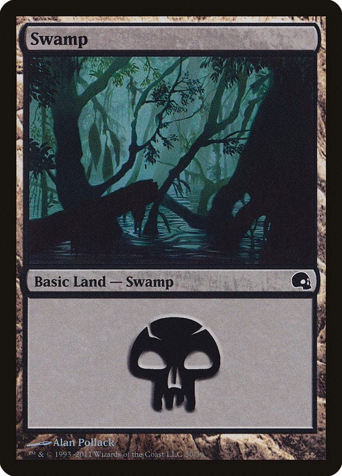 Swamp (30) [Premium Deck Series: Graveborn] Magic: The Gathering