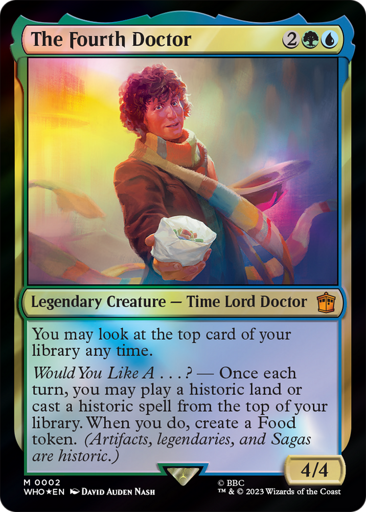 The Fourth Doctor [Doctor Who] Magic: The Gathering