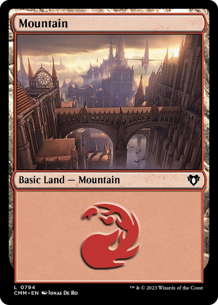 Mountain (794) [Commander Masters] Magic: The Gathering
