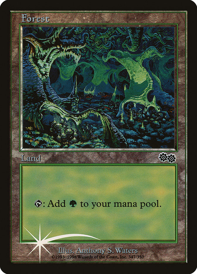 Forest (1) [Arena League 1999] Magic: The Gathering