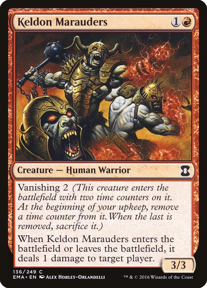 Keldon Marauders [Eternal Masters] Magic: The Gathering
