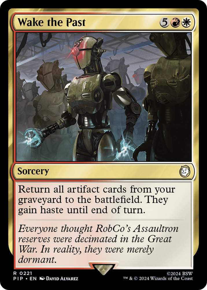 Wake the Past [Fallout] Magic: The Gathering