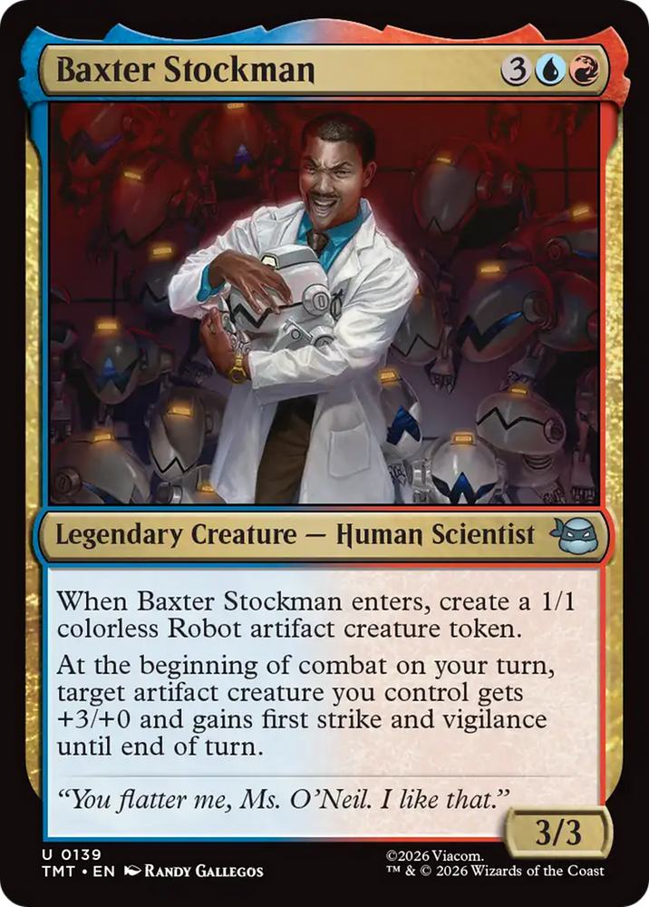 Baxter Stockman [Teenage Mutant Ninja Turtles] Magic: The Gathering
