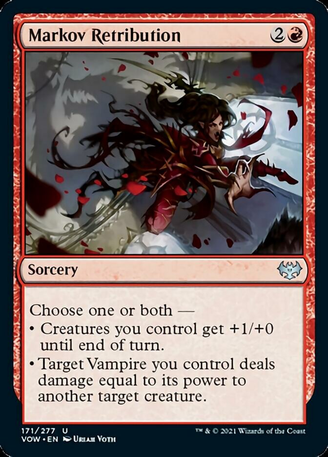 Markov Retribution [Innistrad: Crimson Vow] Magic: The Gathering