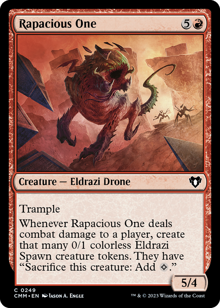 Rapacious One [Commander Masters] Magic: The Gathering