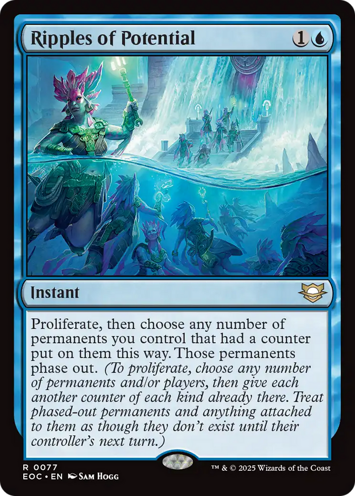 Ripples of Potential [Edge of Eternities Commander] Magic: The Gathering