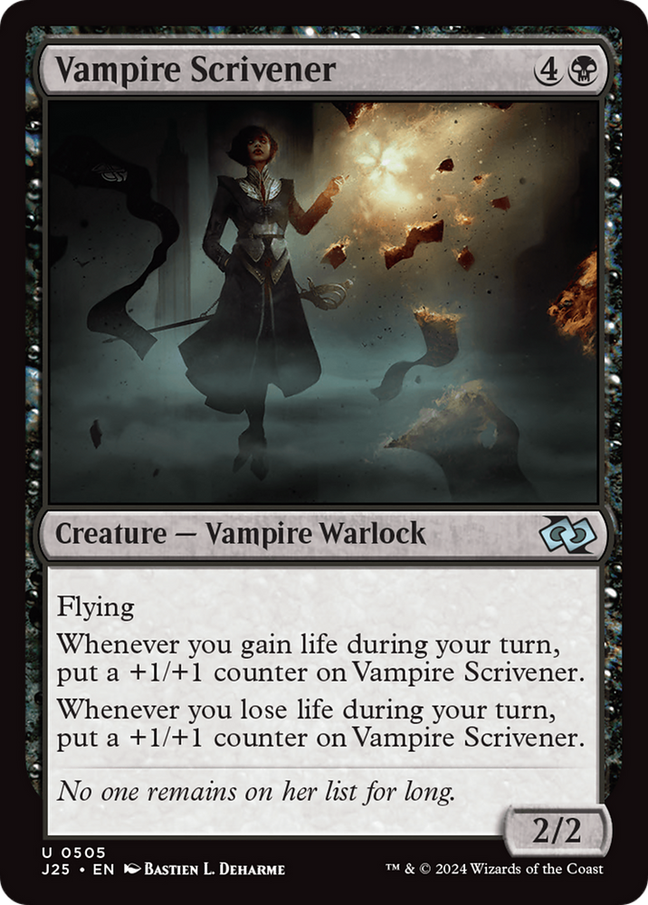 Vampire Scrivener [Foundations Jumpstart] Magic: The Gathering