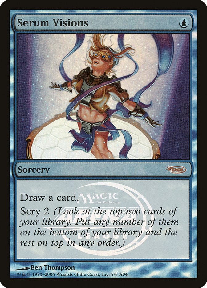 Serum Visions [Arena League 2004] Magic: The Gathering