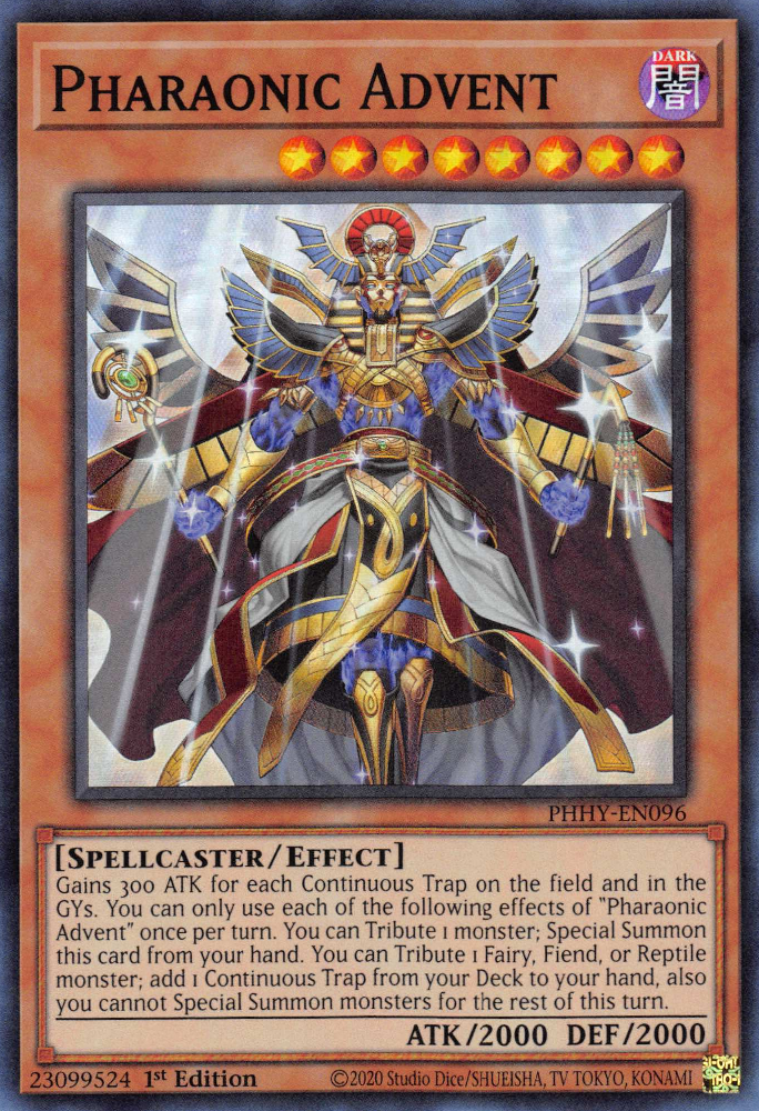 Pharaonic Advent [PHHY-EN096] Super Rare - Yugioh Cards For Your TCG Needs!
