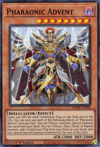 Pharaonic Advent [PHHY-EN096] Super Rare - Yugioh Cards For Your TCG Needs!