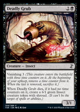 Deadly Grub [Time Spiral Remastered] Magic: The Gathering