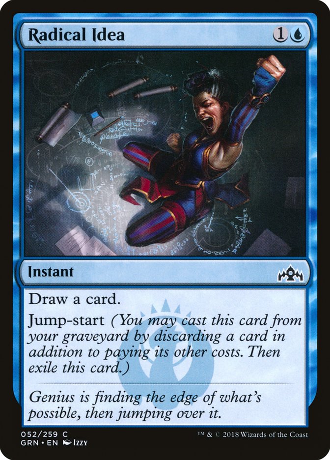 Radical Idea [Guilds of Ravnica] Magic: The Gathering
