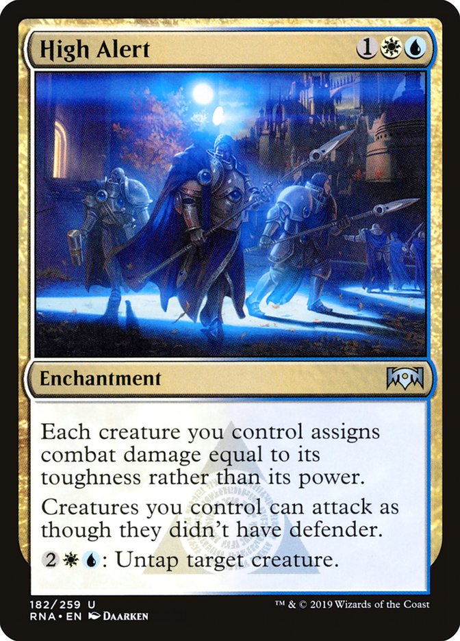 High Alert [Ravnica Allegiance] Magic: The Gathering