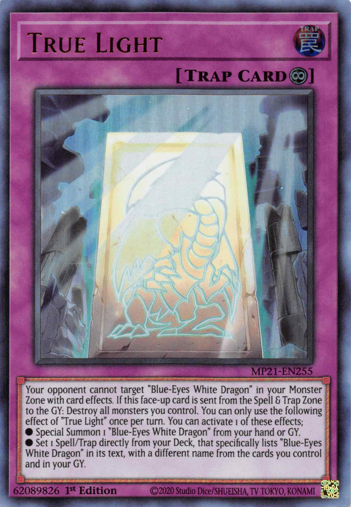 True Light [MP21-EN255] Ultra Rare - Yugioh Cards For Your TCG Needs!