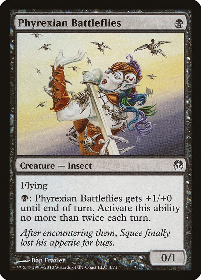Phyrexian Battleflies [Duel Decks: Phyrexia vs. the Coalition] Magic: The Gathering