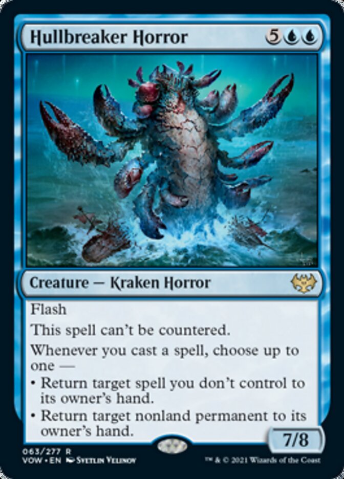 Hullbreaker Horror [Innistrad: Crimson Vow] Magic: The Gathering