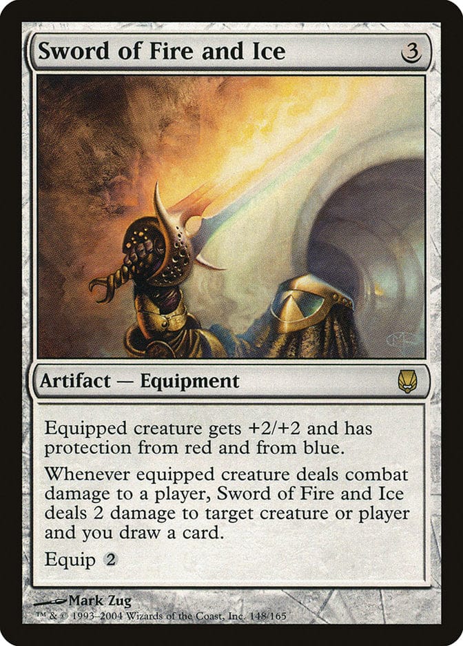Sword of Fire and Ice [Darksteel] Magic: The Gathering