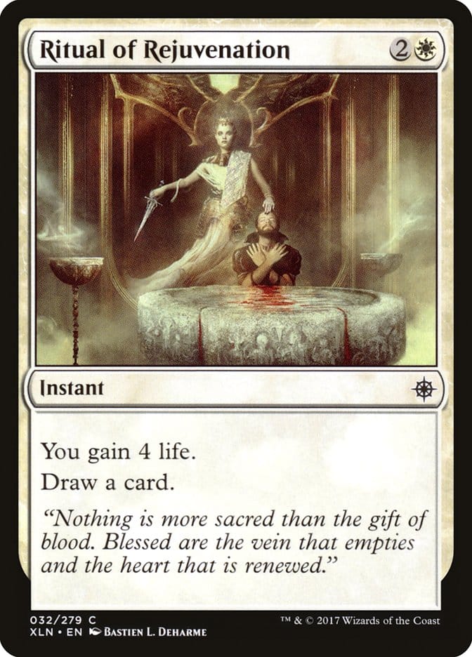 Ritual of Rejuvenation [Ixalan] Magic: The Gathering