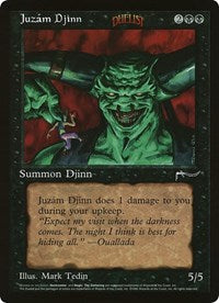 Juzam Djinn (Oversized) [Oversize Cards] Magic: The Gathering