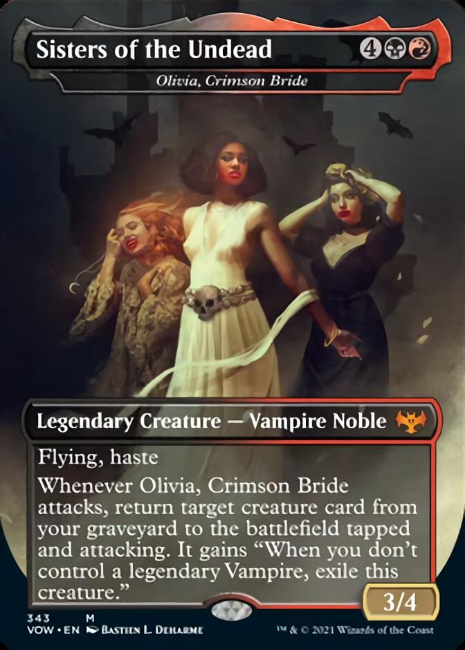 Olivia, Crimson Bride - Sisters of the Undead [Innistrad: Crimson Vow] Magic: The Gathering